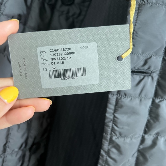 New Black Canali Light Weight Water Resistant Jacket - Picture 2 of 4